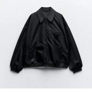 ZARA CONTRAST NYLON JACKET